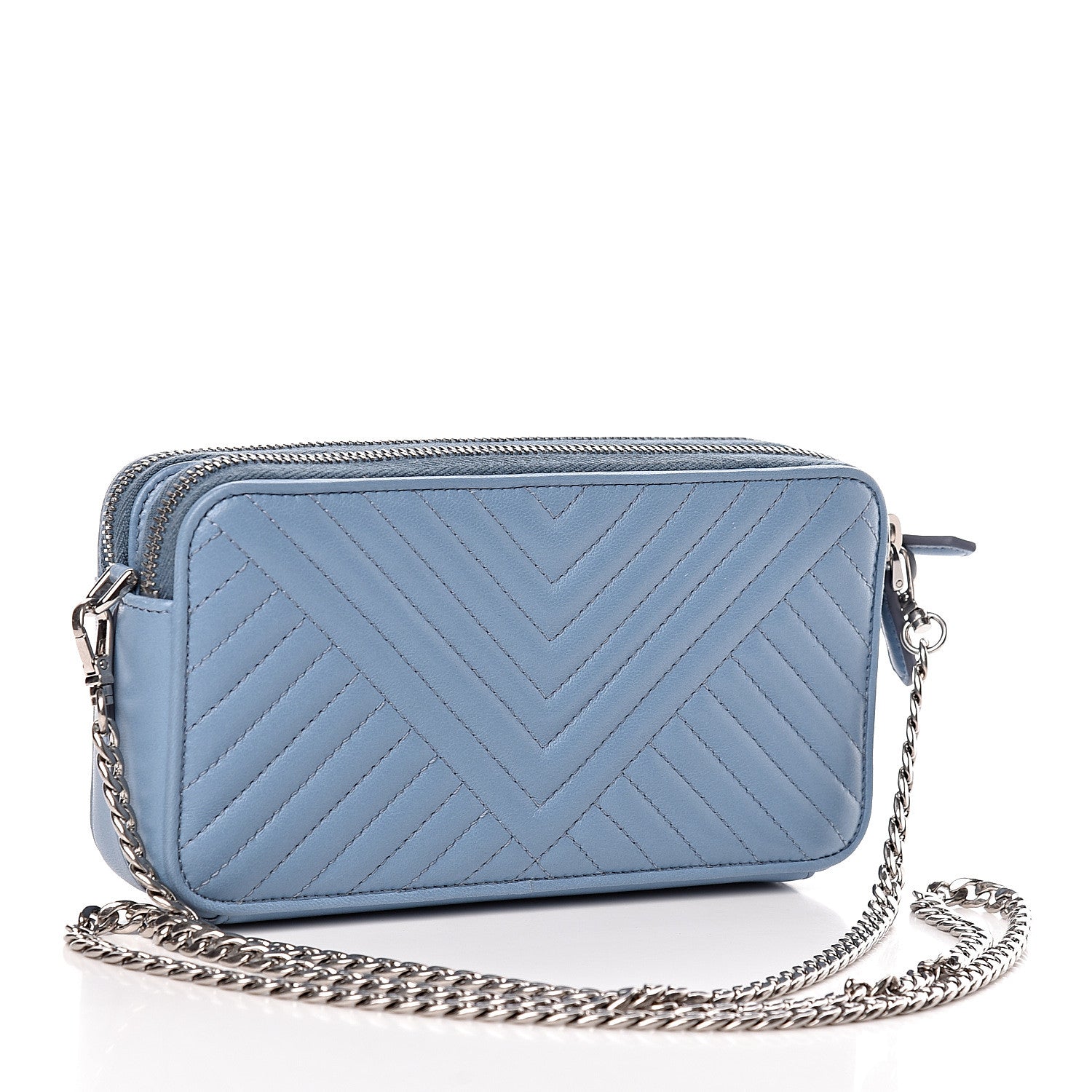 Prada Nappa Impunture Mini Shoulder Bag Astrale 3 of 13