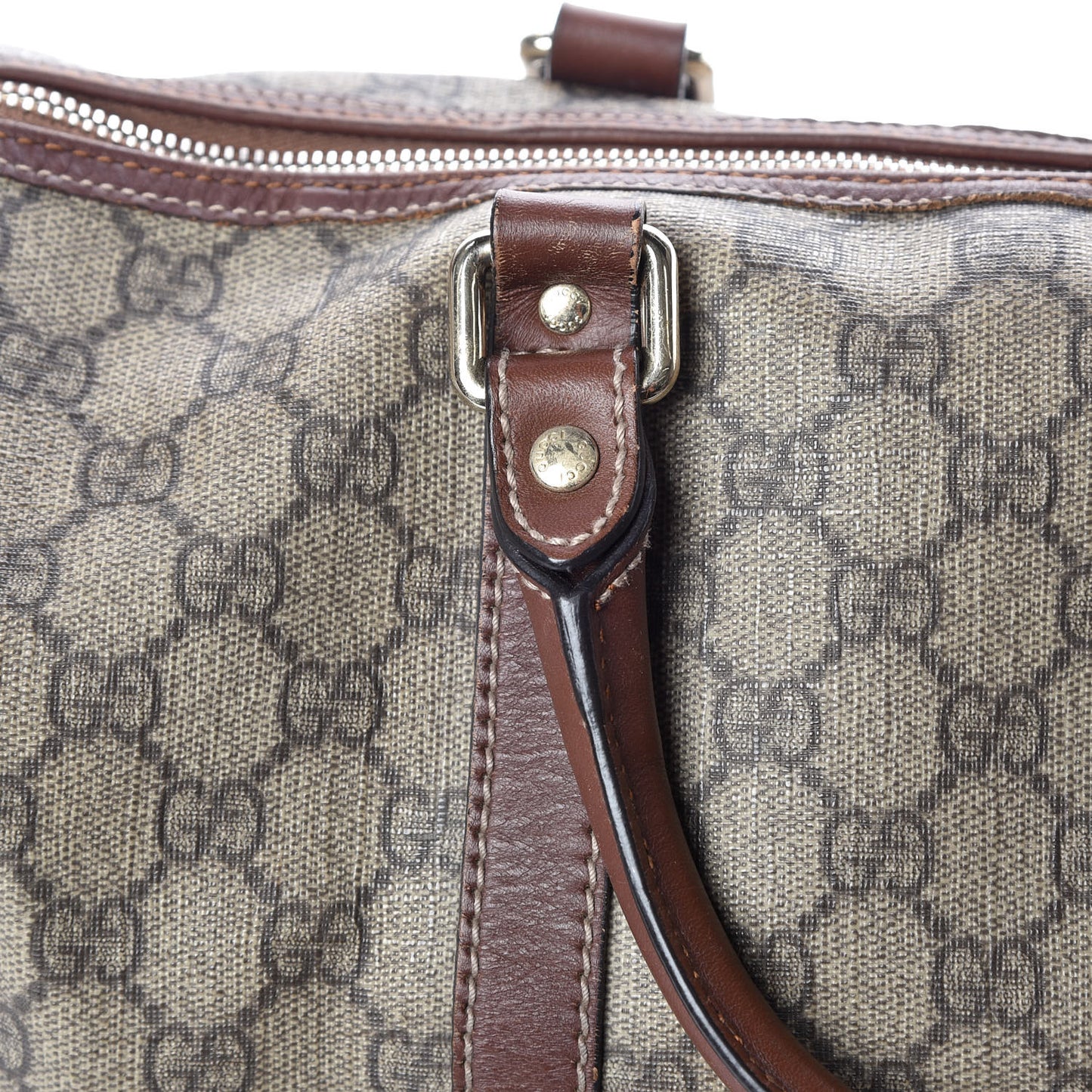 GG Plus Monogram Medium Joy Boston Brown