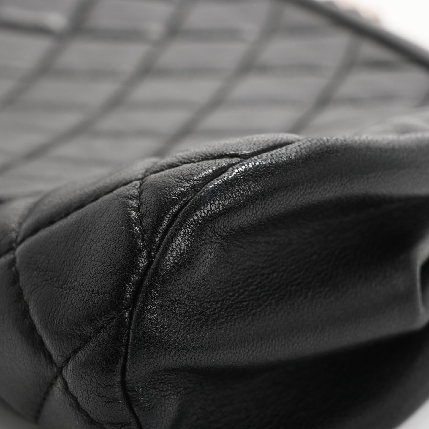 Lambskin Quilted Timeless Clutch Black