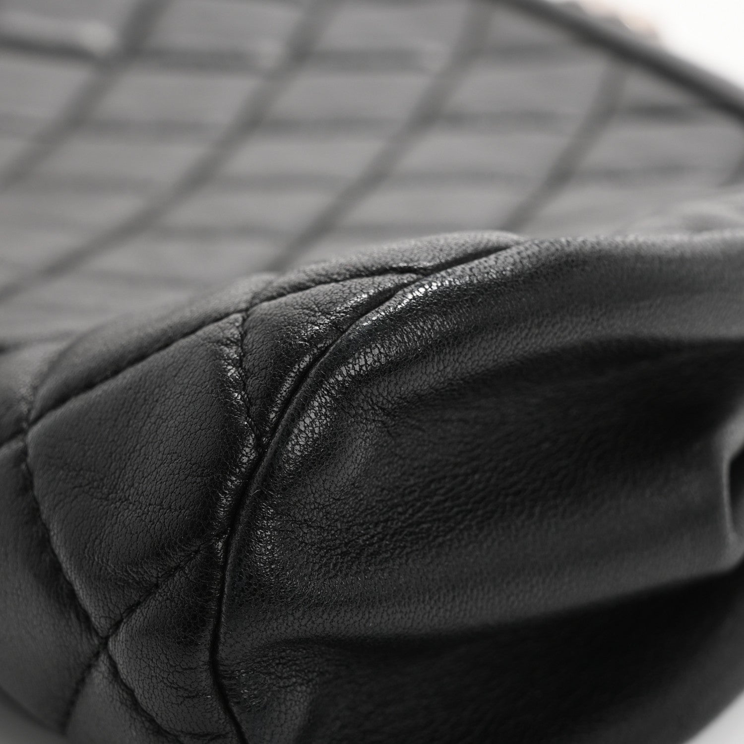 Chanel Lambskin Quilted Timeless Clutch Black 9 of 10