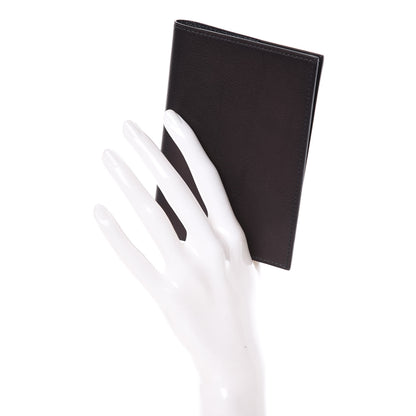 Hermes Evergrain MC2 Magellan Passport Holder Black 2 of 8
