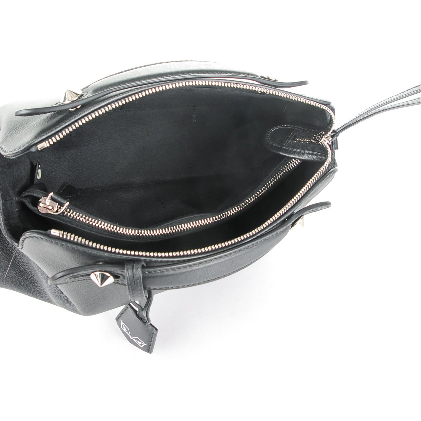 Vitello Dolce Medium By The Way Boston Bag Black