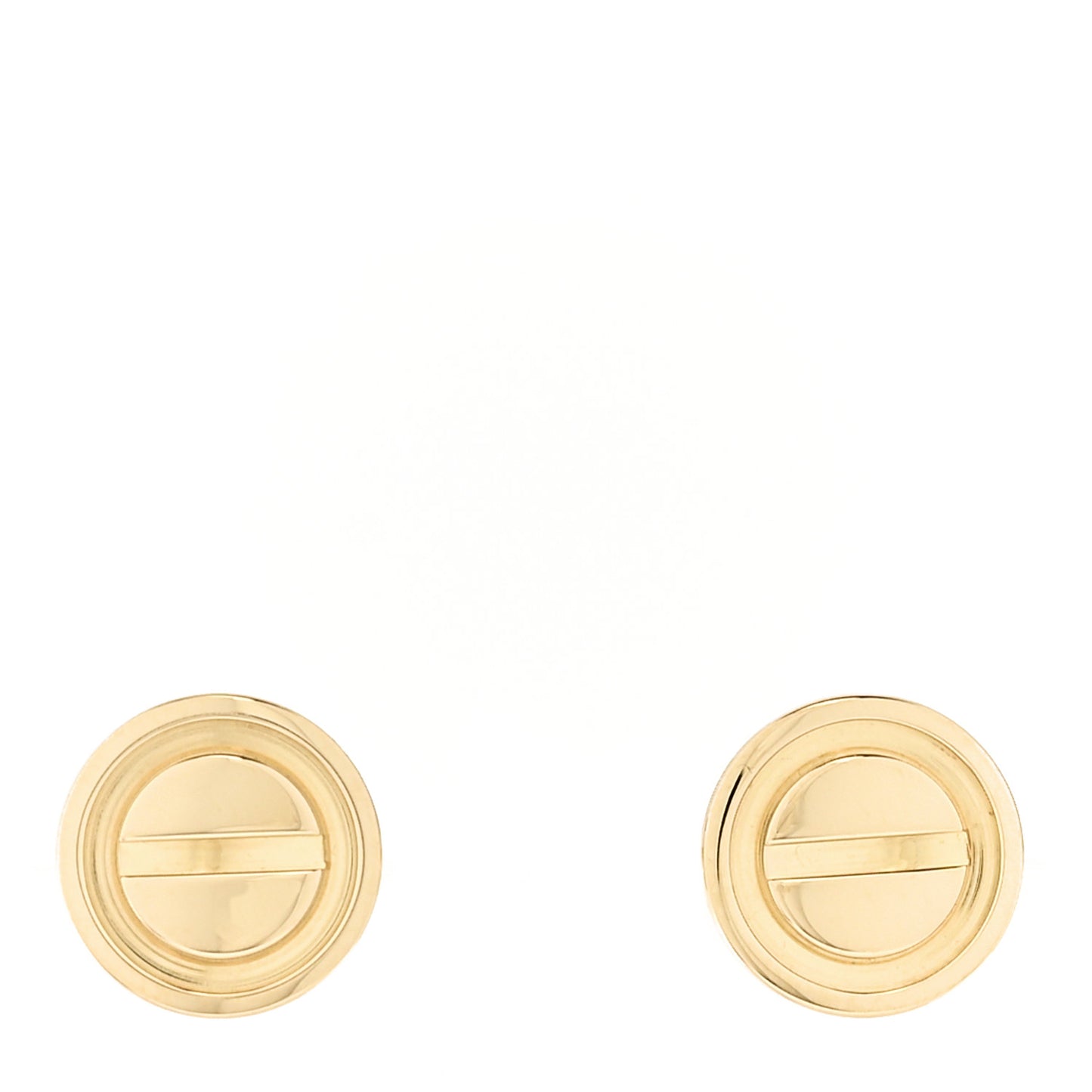 18K Yellow Gold LOVE Earrings
