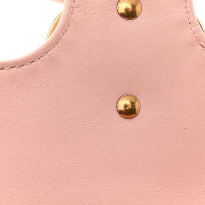 Gucci Calfskin Matelasse Mini GG Marmont Shoulder Bag Perfect Pink 12 of 12