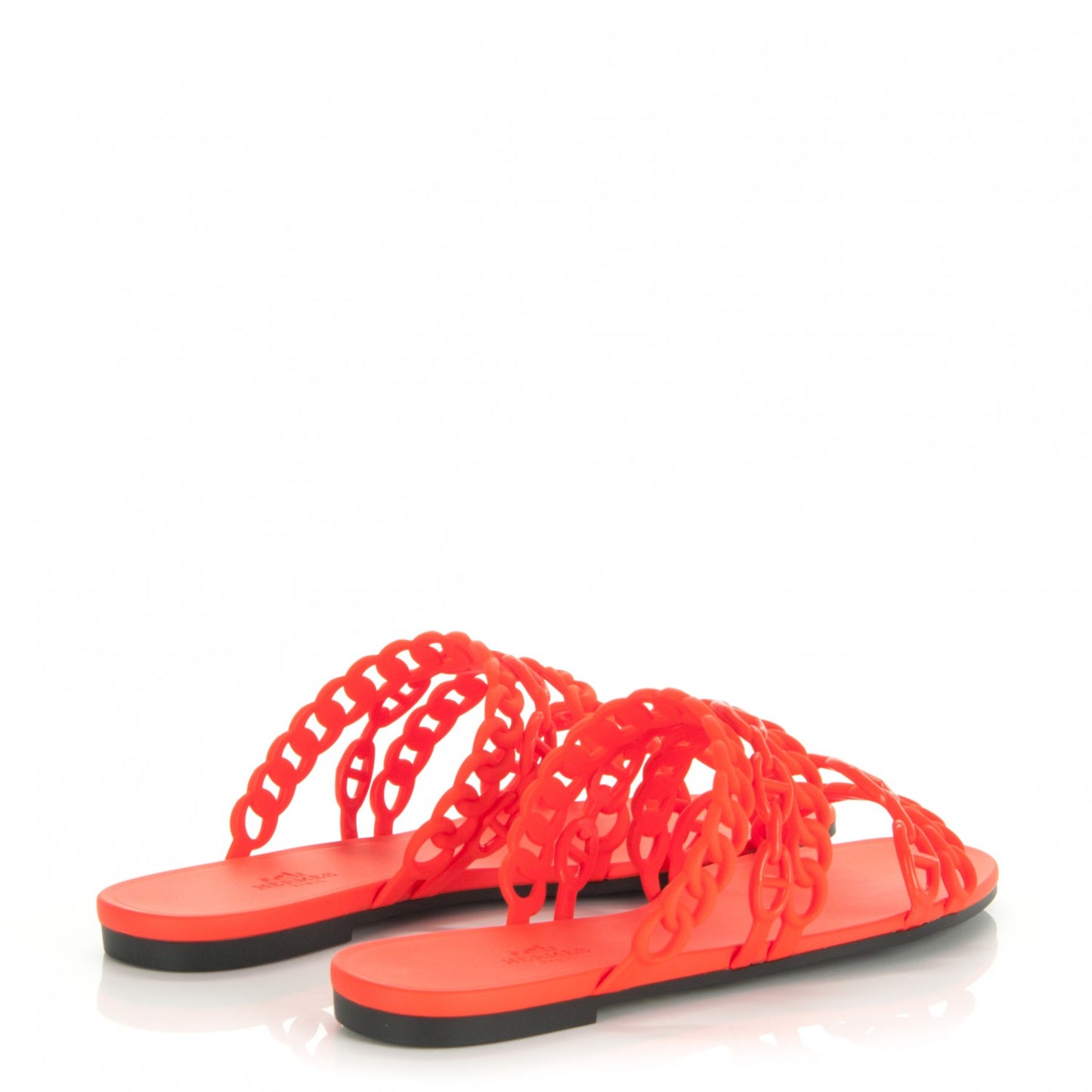 Rubber Chaine d'Ancre Nude Sandals 38 Pavot