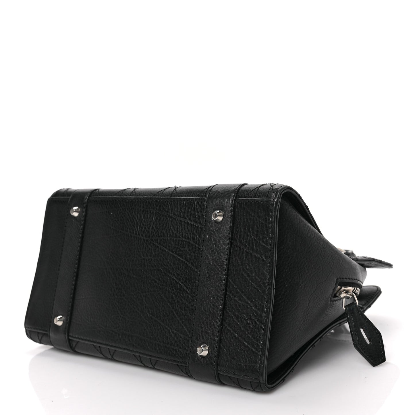 Calfskin Cannage Tote Black