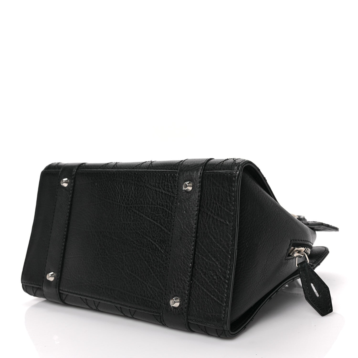 Christian Dior Calfskin Cannage Tote Black 8 of 8
