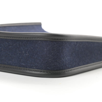 Hermes Swift Sangle Wooly Evelyne TPM Bleu Nuit Black 10 of 11