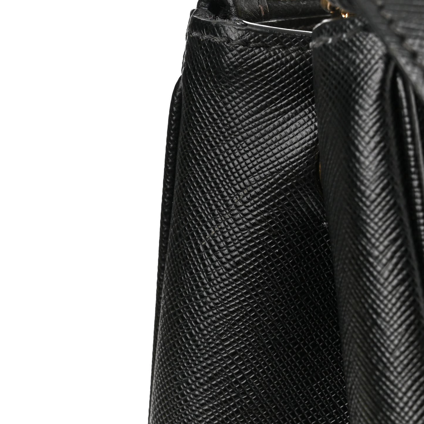 Saffiano Medium Galleria Double Zip Tote Black