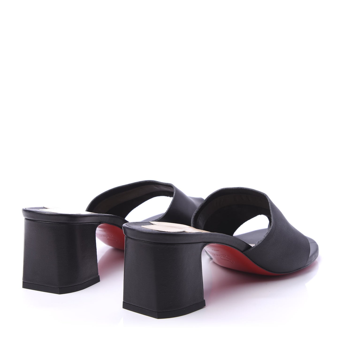 Calfskin Viberta 55 Mule 40.5 Black