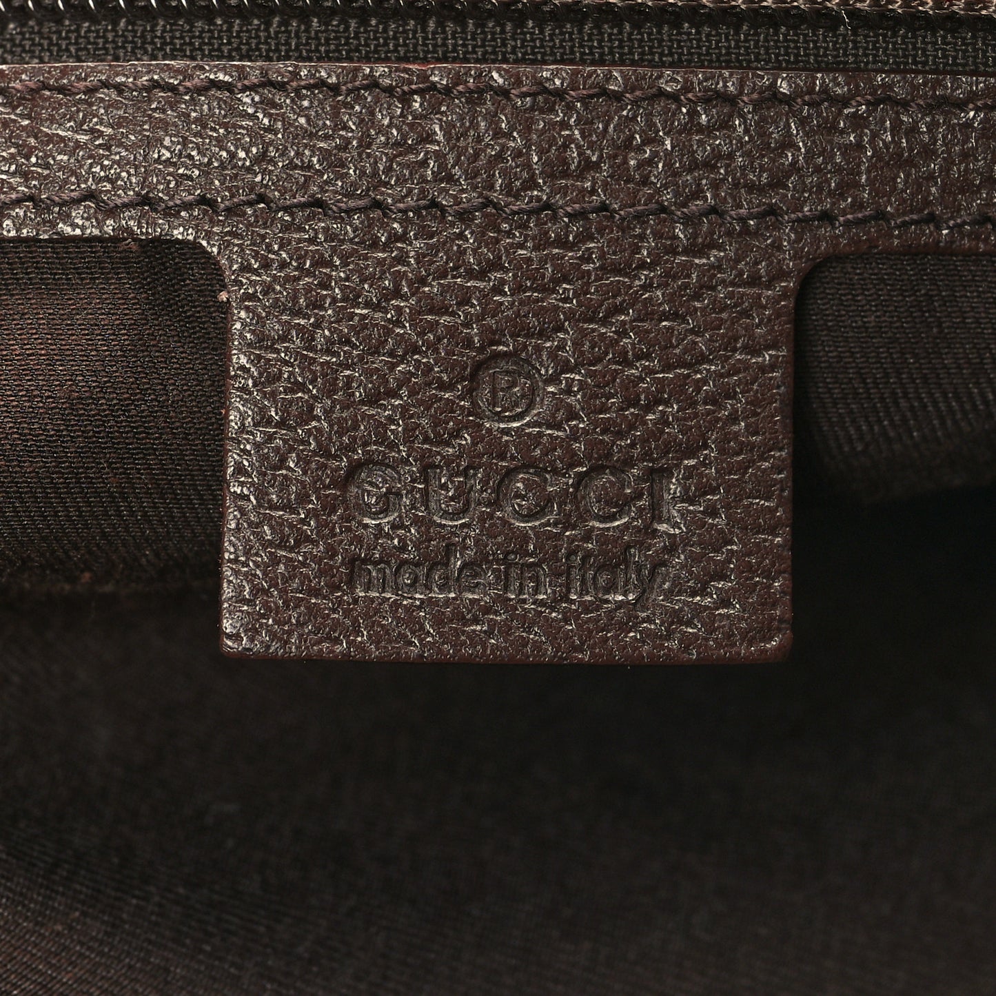 Monogram Web Large Joy Tote Dark Brown