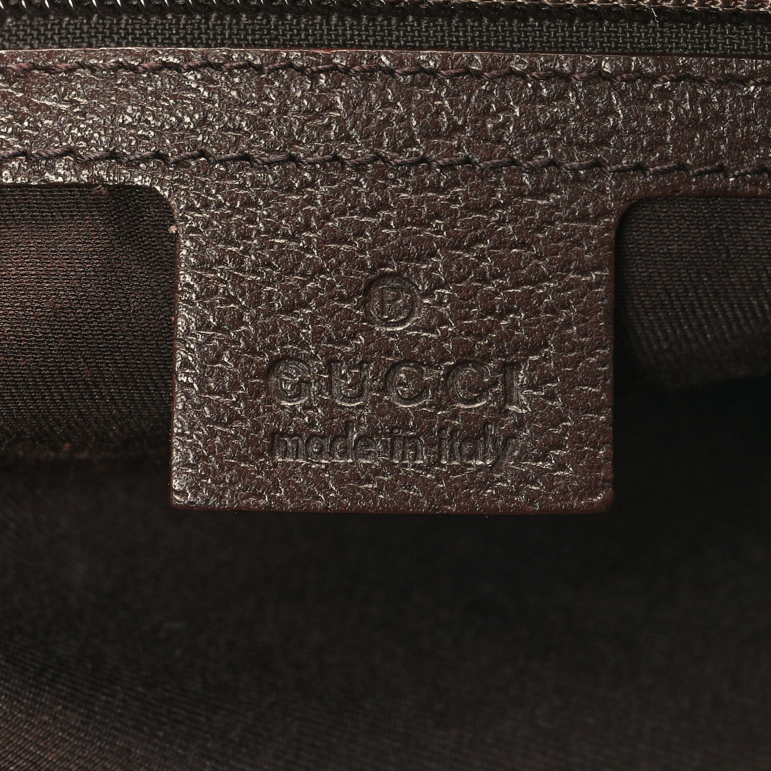 Gucci Monogram Web Large Joy Tote Dark Brown 6 of 12