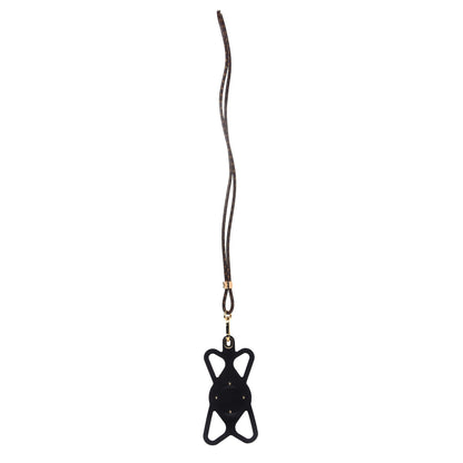 Louis Vuitton Monogram Silicone Louise Phone Holder Black 2 of 5