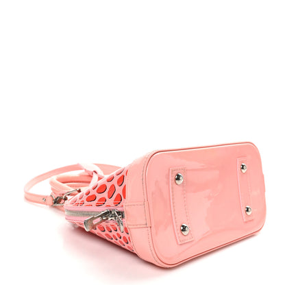 Louis Vuitton Vernis Jungle Dots Alma BB Sugar Pink Poppy 4 of 11