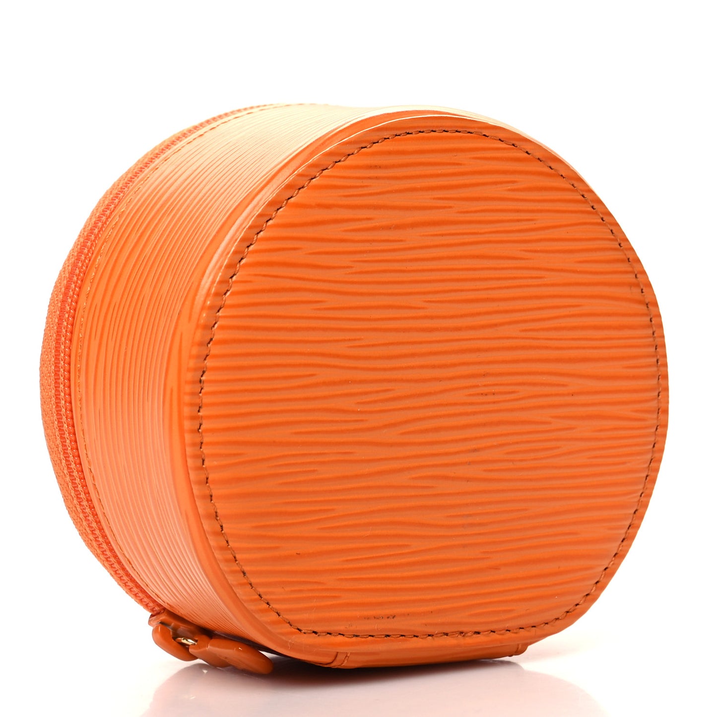 Epi Ecrin Bijoux 10cm Jewelry Box Mandarin
