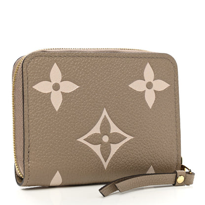 Louis Vuitton Empreinte Monogram Giant Zippy Coin Purse Tourterelle Creme 3 of 7