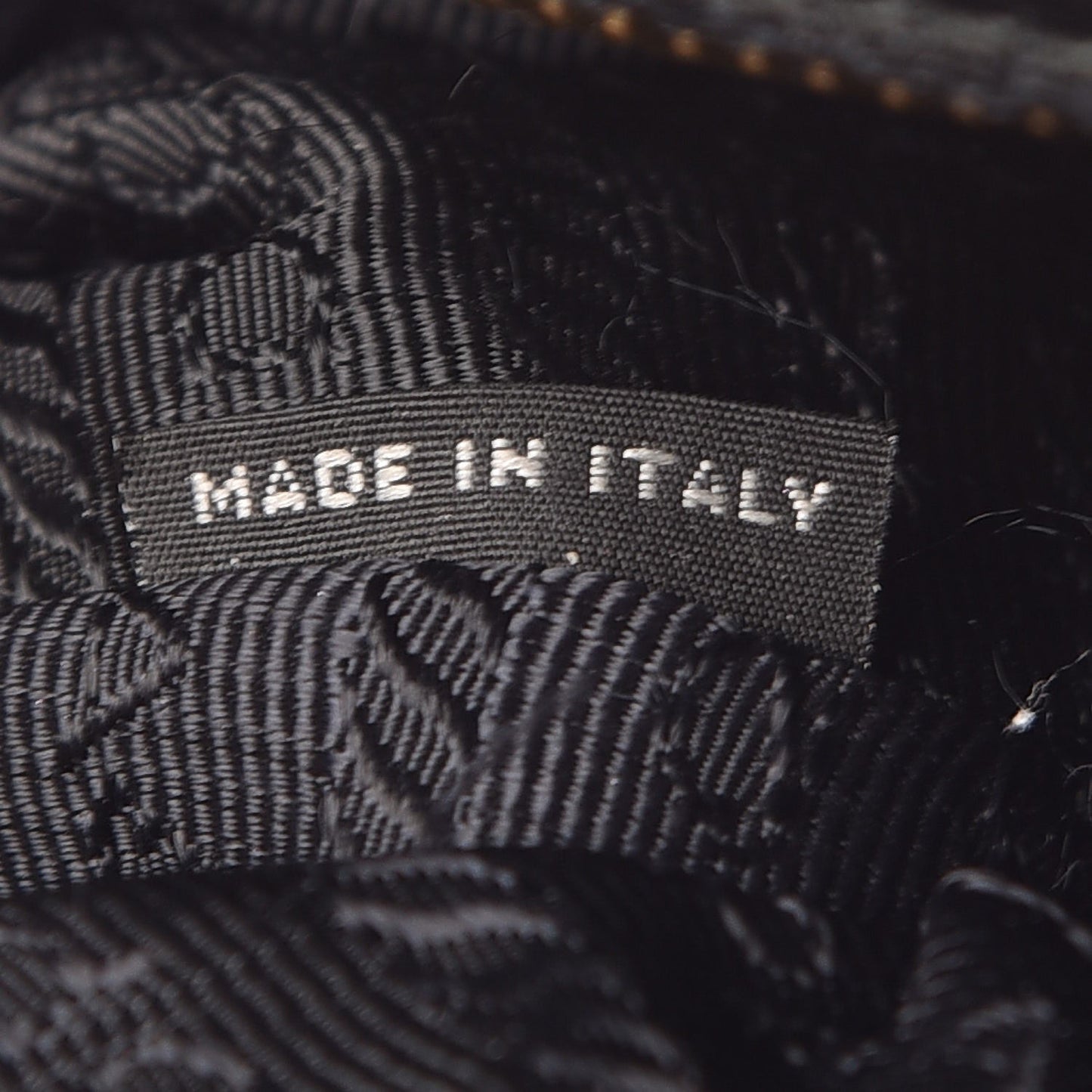 Saffiano Tessuto Nylon Tote Black