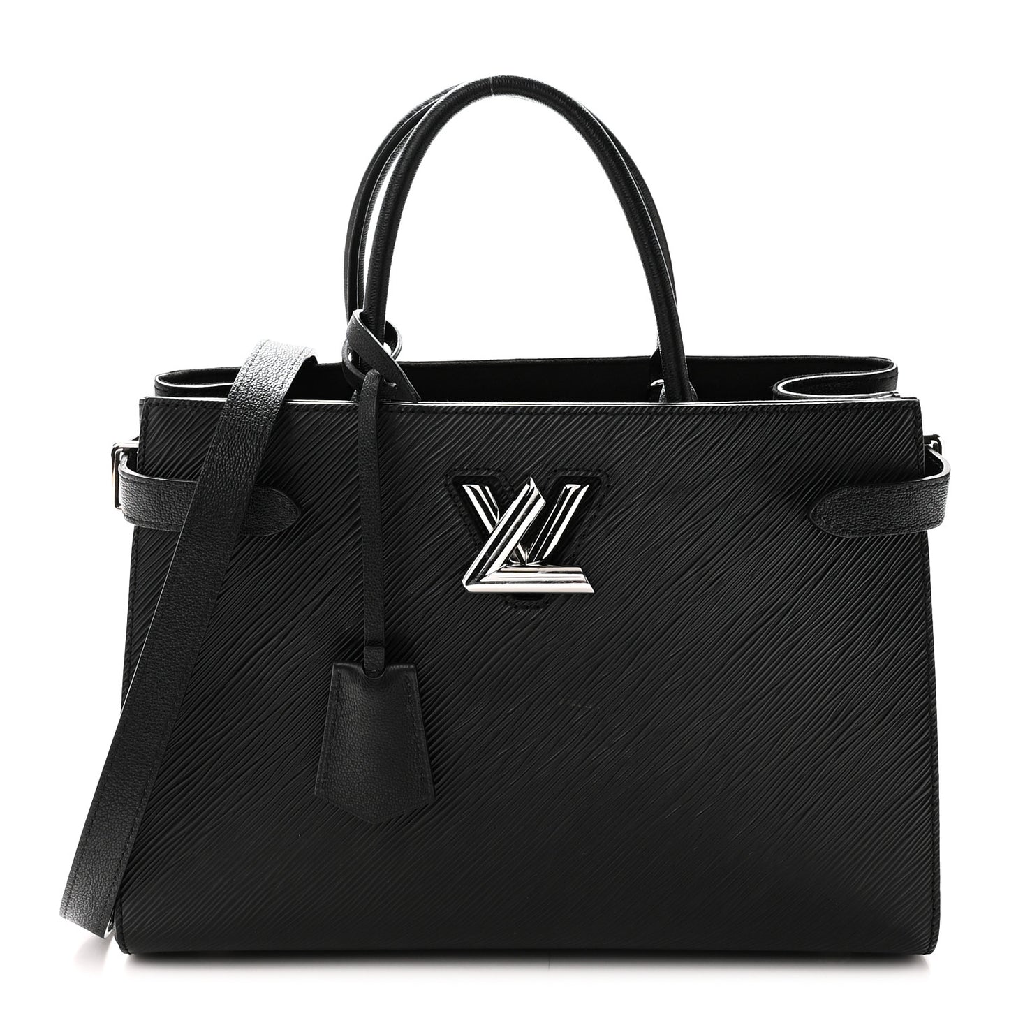 Epi Twist Tote Black