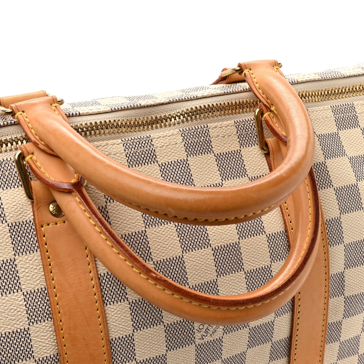 Louis Vuitton Damier Azur Keepall 50 1847766 – FASHIONPHILE