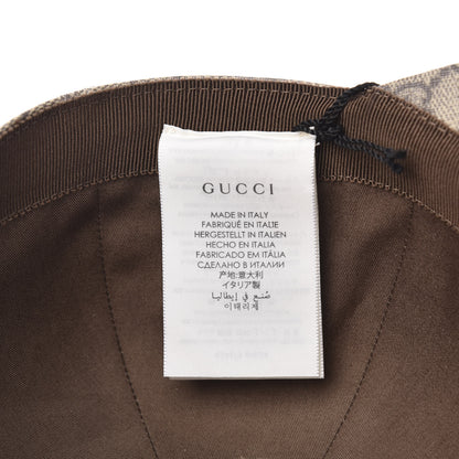 Gucci GG Supreme Monogram Boutique Print Baseball Hat S Beige 8 of 8