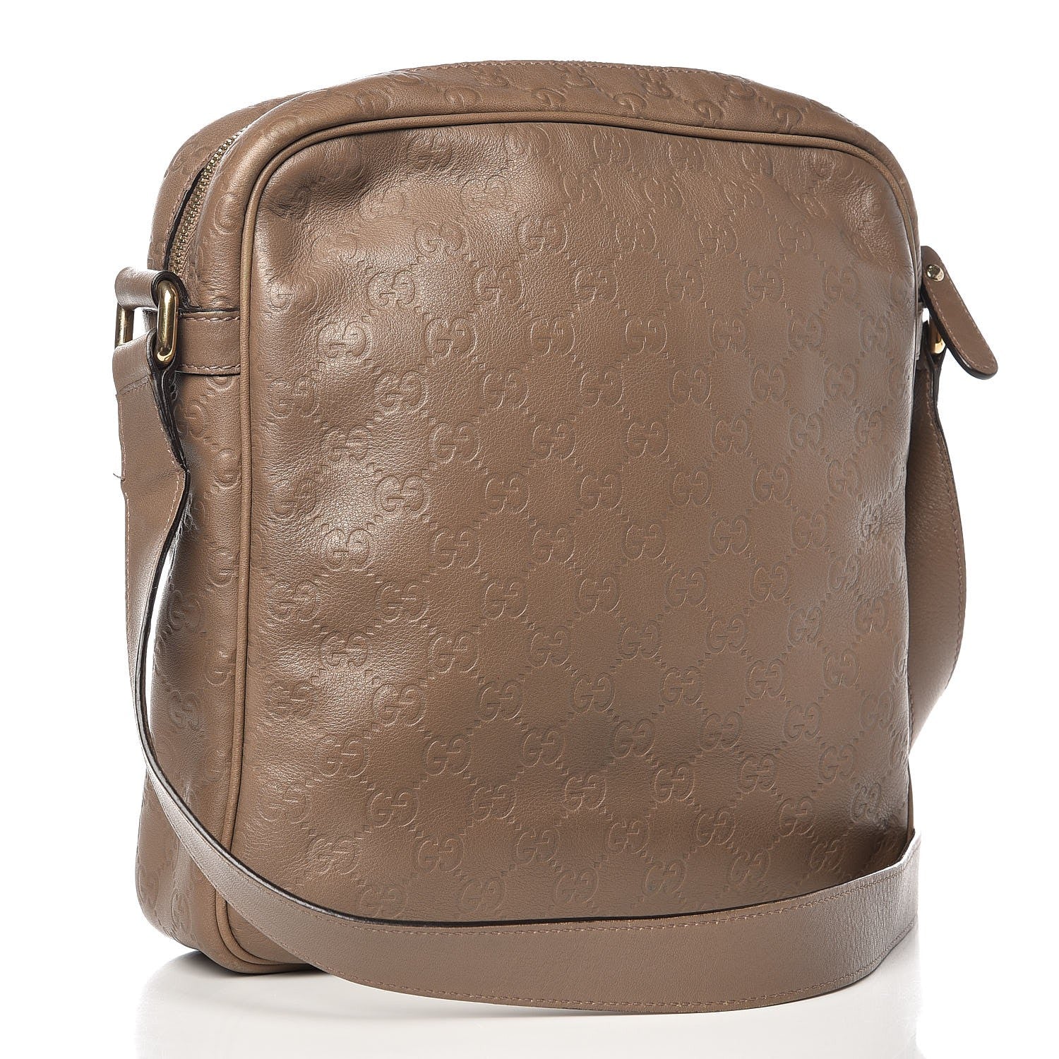 Gucci Guccissima Medium Messenger Taupe 3 of 12