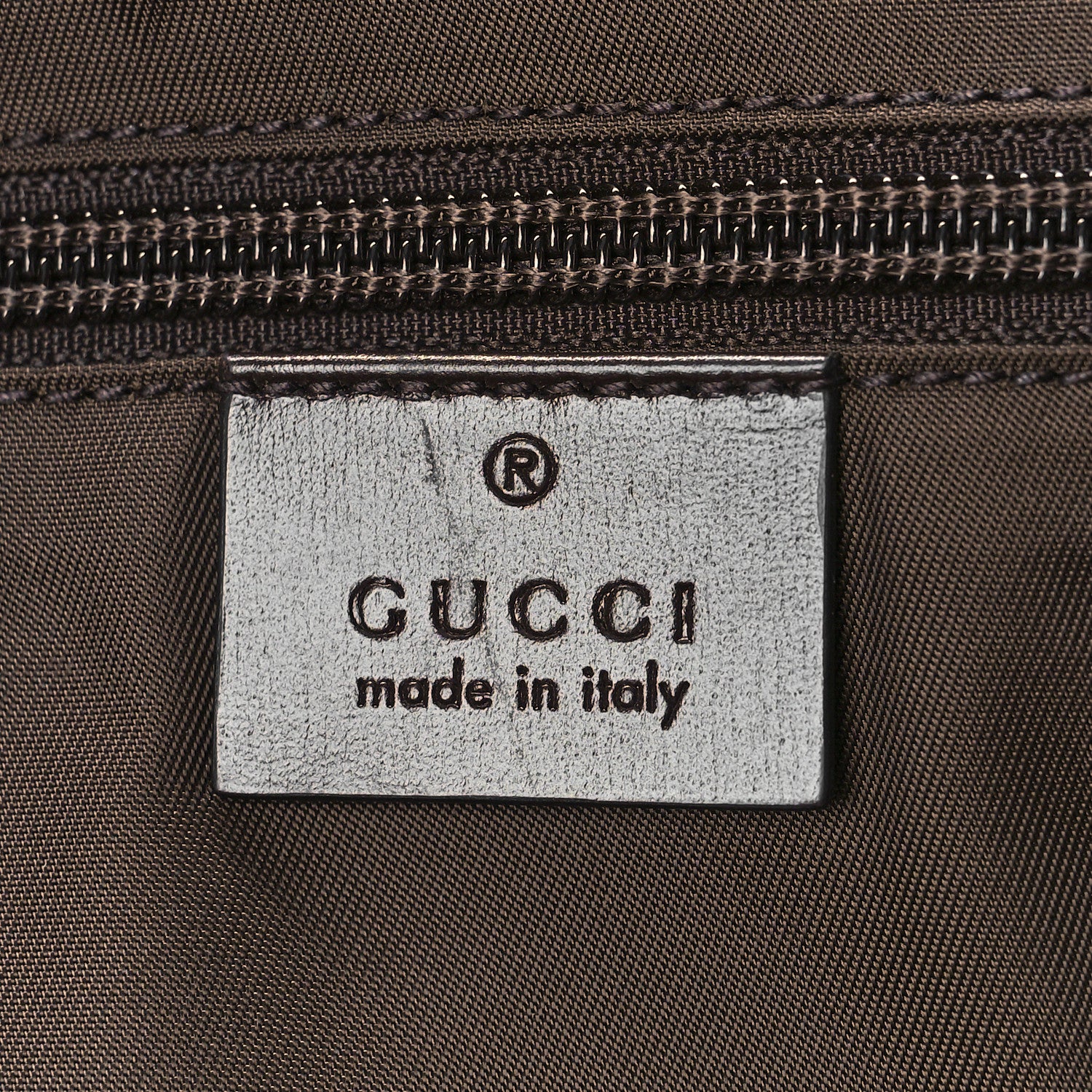 Gucci GG Plus Monogram Interlocking G Medium Backpack Dark Brown 6 of 9