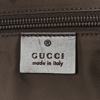 Gucci GG Plus Monogram Interlocking G Medium Backpack Dark Brown 6 of 9