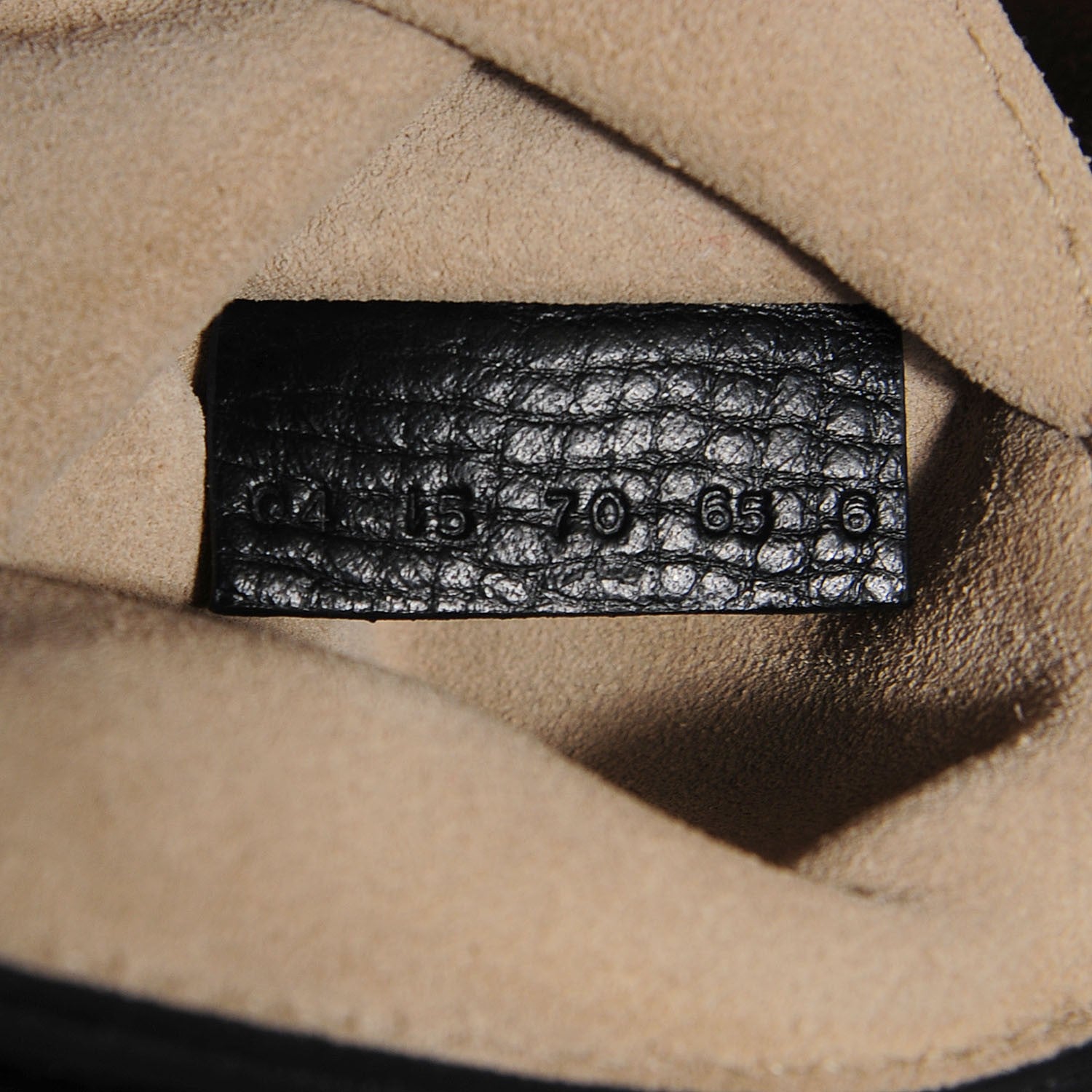 Chloe Grained Calfskin Lambskin Mini Bi-Color Drew Shoulder Bag Black Powder Beige 6 of 7