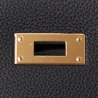 Hermes Togo Kelly Retourne 28 Black 23 of 34
