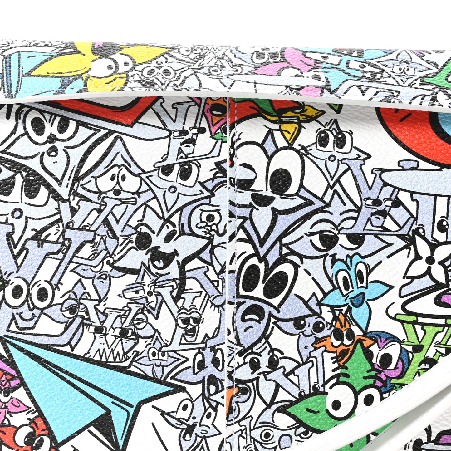Monogram Comics Trio Envelope Pouch Multicolor