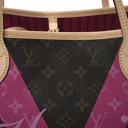 Louis Vuitton Monogram Hawaii V Neverfull MM Hot Pink 16 of 21