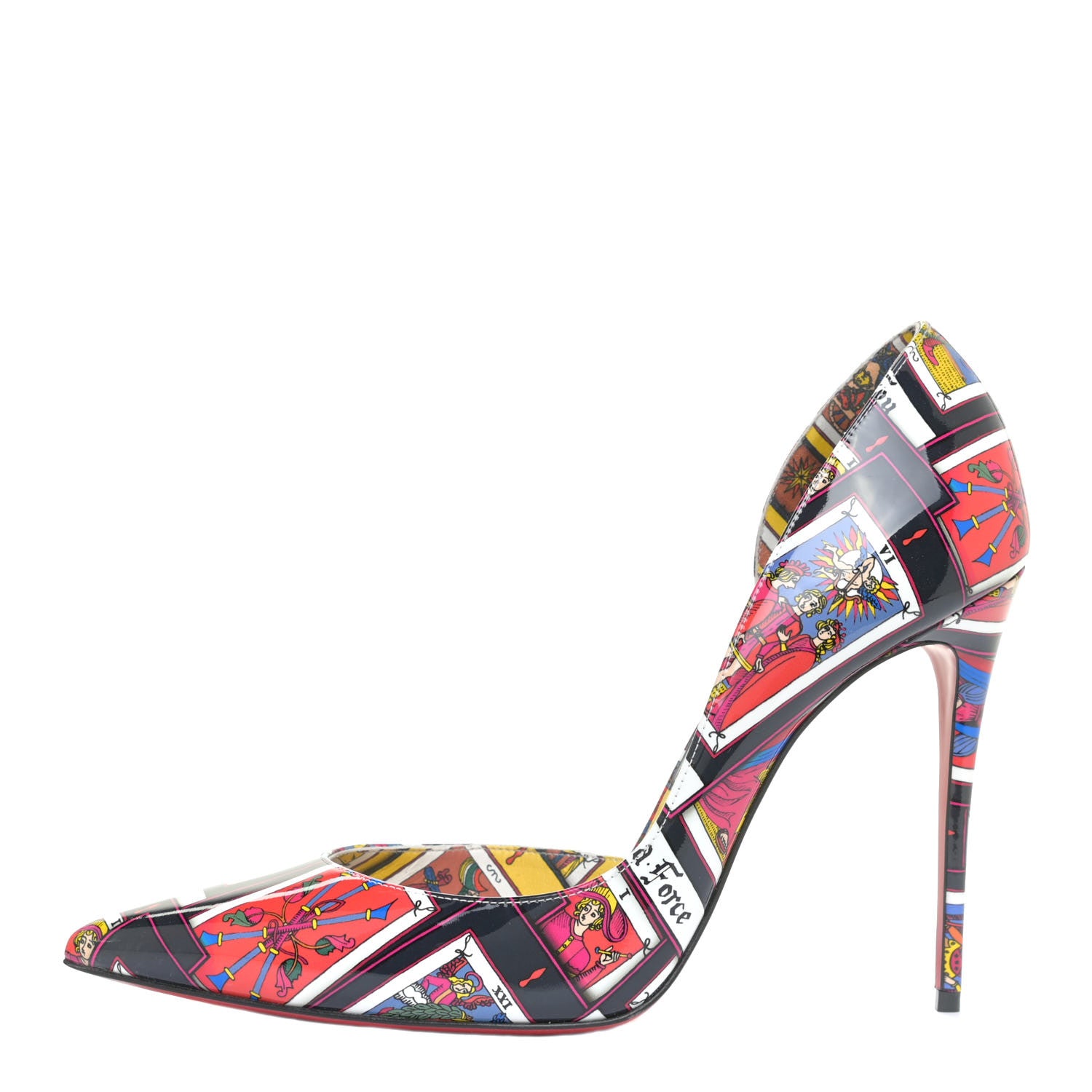 Christian Louboutin Patent Tarot Iriza 100 Pumps 41 Multicolor 1 of 11