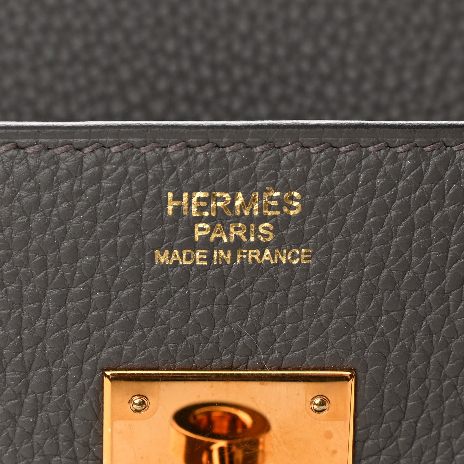 Hermes Togo Birkin 30 Etain 6 of 11
