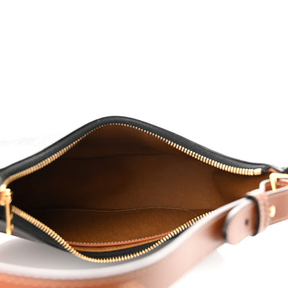 Celine Triomphe Canvas Calfskin Ava Shoulder Bag Tan 5 of 10