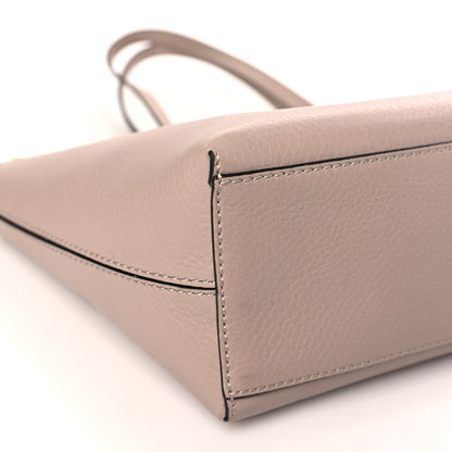 Valentino Garavani Grained Calfskin Small Rockstud Shoulder Tote Poudre 7 of 8