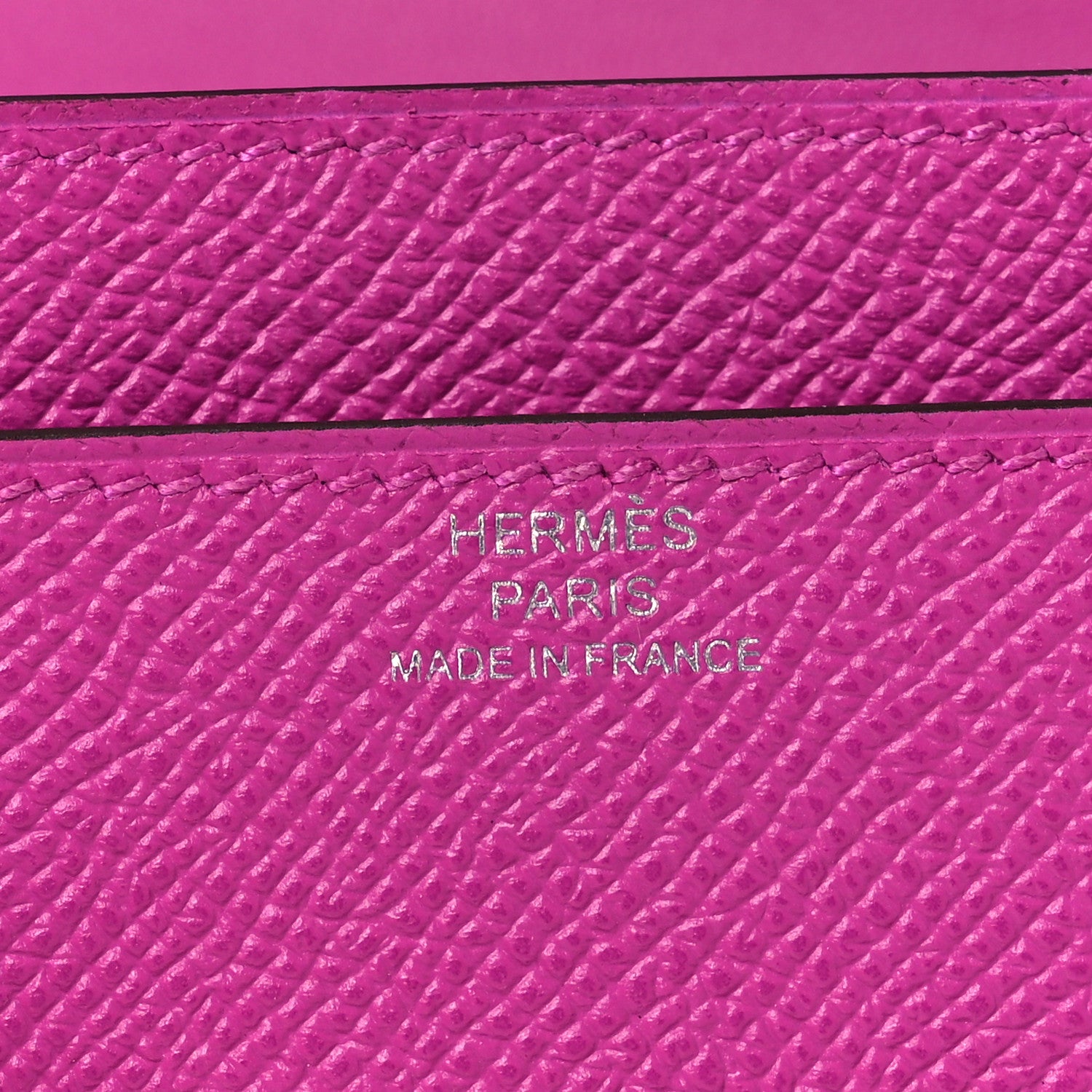 Hermes Epsom Enamel Constance Long Wallet Magnolia Brighton Bleu 6 of 9