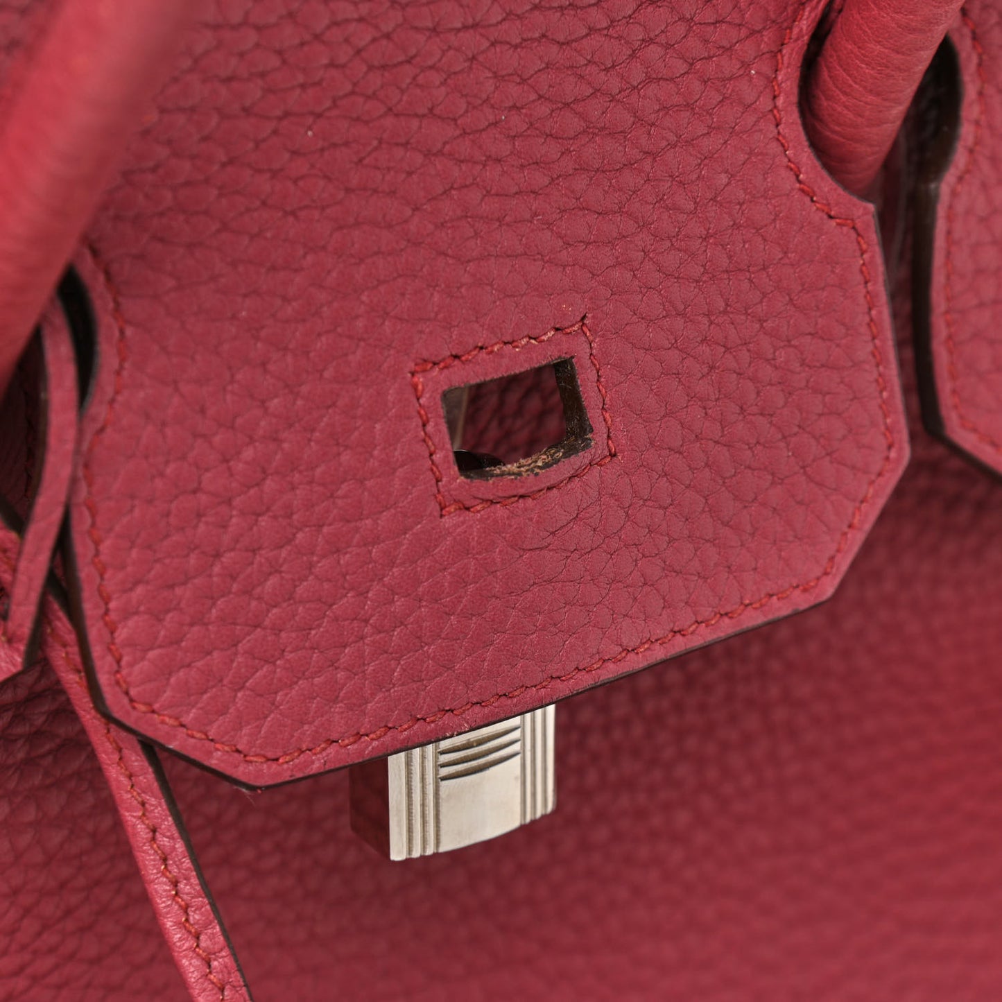 Taurillon Clemence Birkin 35 Bois de Rose
