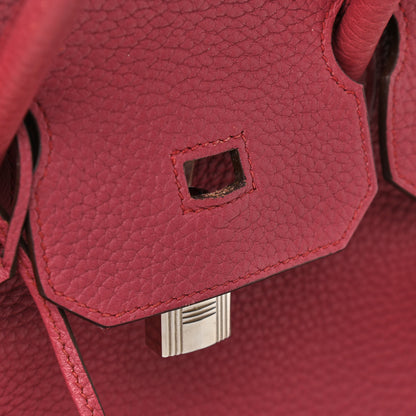 Hermes Taurillon Clemence Birkin 35 Bois de Rose 11 of 12