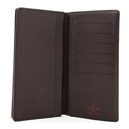 Louis Vuitton Damier Ebene Porte-Cartes Credit Yen Checkbook Wallet 5 of 7