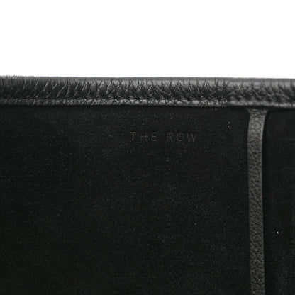 The Row Grained Calfskin Large N/S Park Tote Black 6 of 11