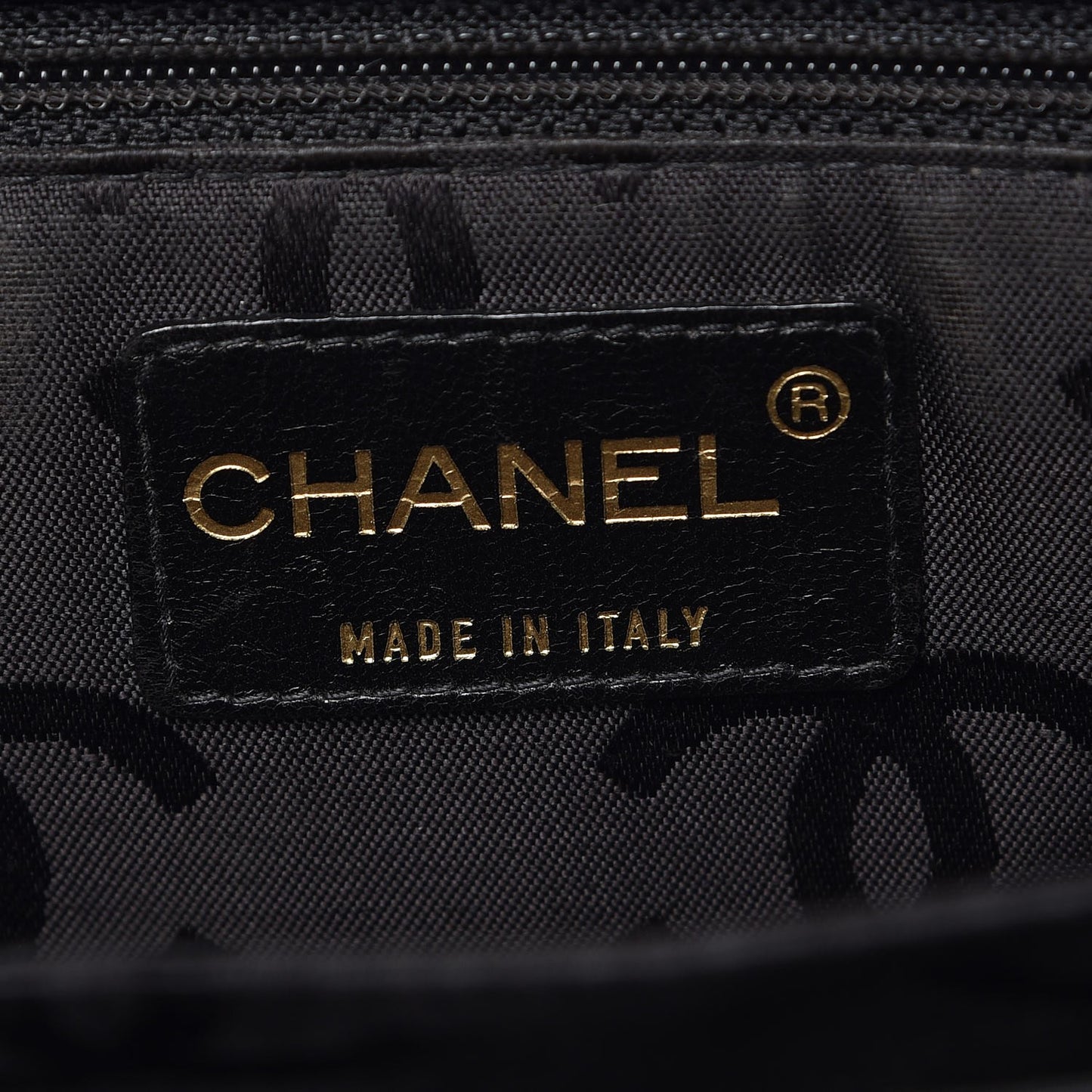 Patent Chocolate Bar CC Tote Black