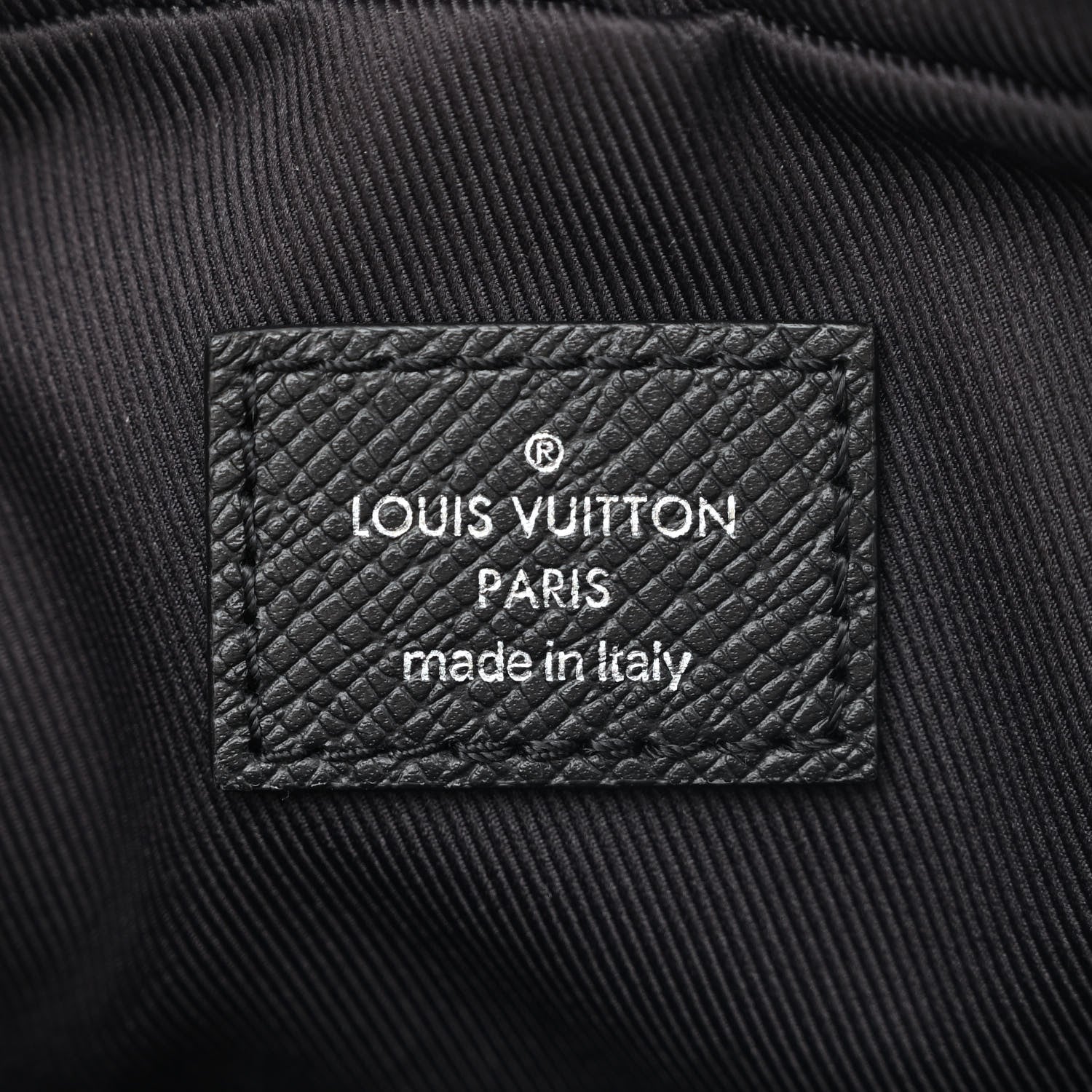 Louis Vuitton Taiga Monogram Outdoor Bumbag Black 6 of 10