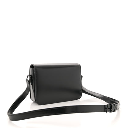 Celine Shiny Calfskin Teen Cuir Triomphe Black 3 of 9