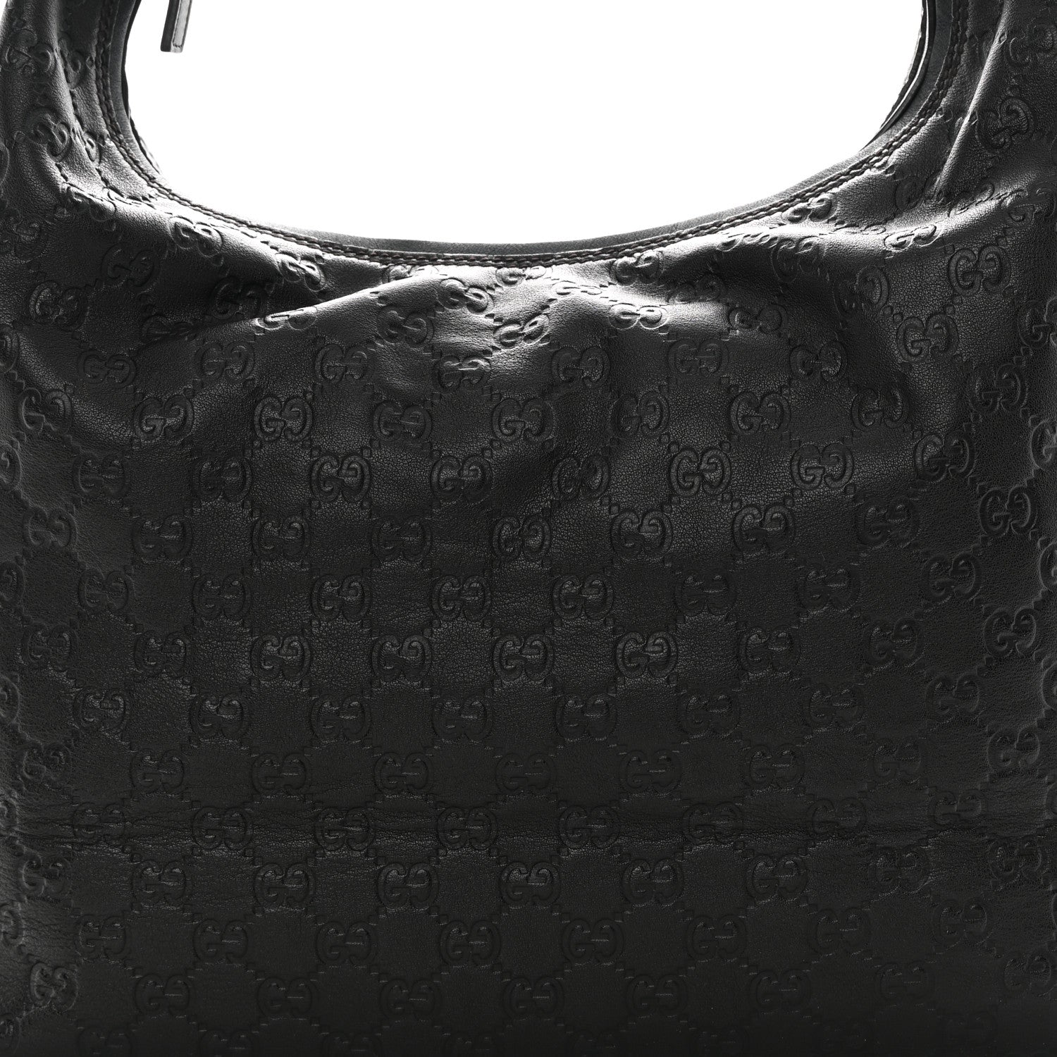 Gucci Guccissima Large Hobo Dark Brown 8 of 16