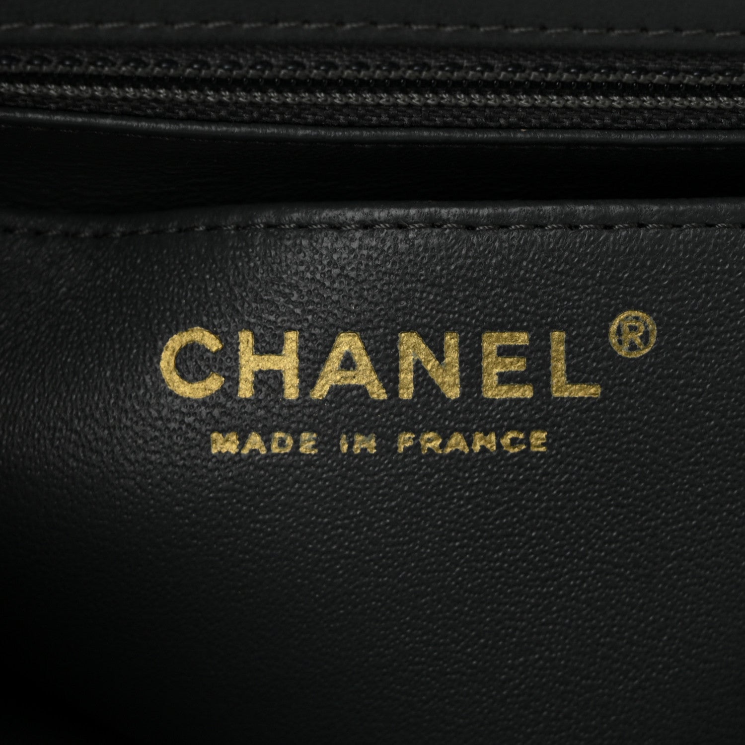 Chanel Lambskin Quilted Mini Square Flap Dark Grey 6 of 11