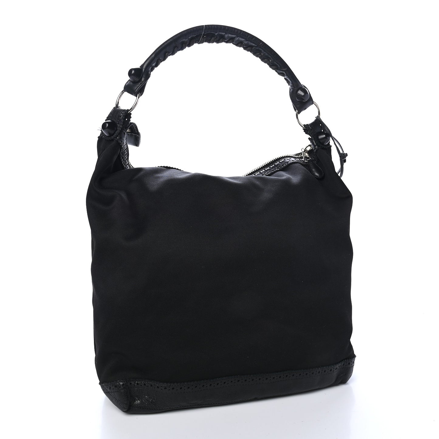 Jersey Giant Brogues Hardware Day Hobo Black