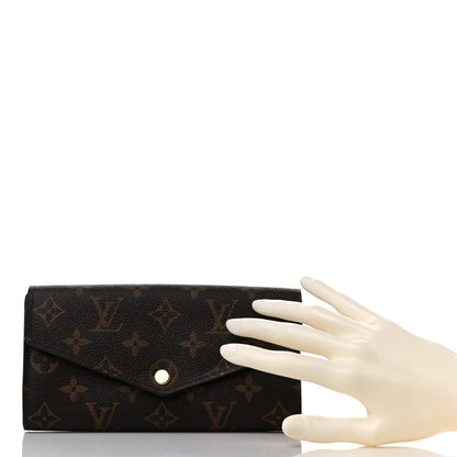 Louis Vuitton Monogram Sarah Wallet NM 2 of 8