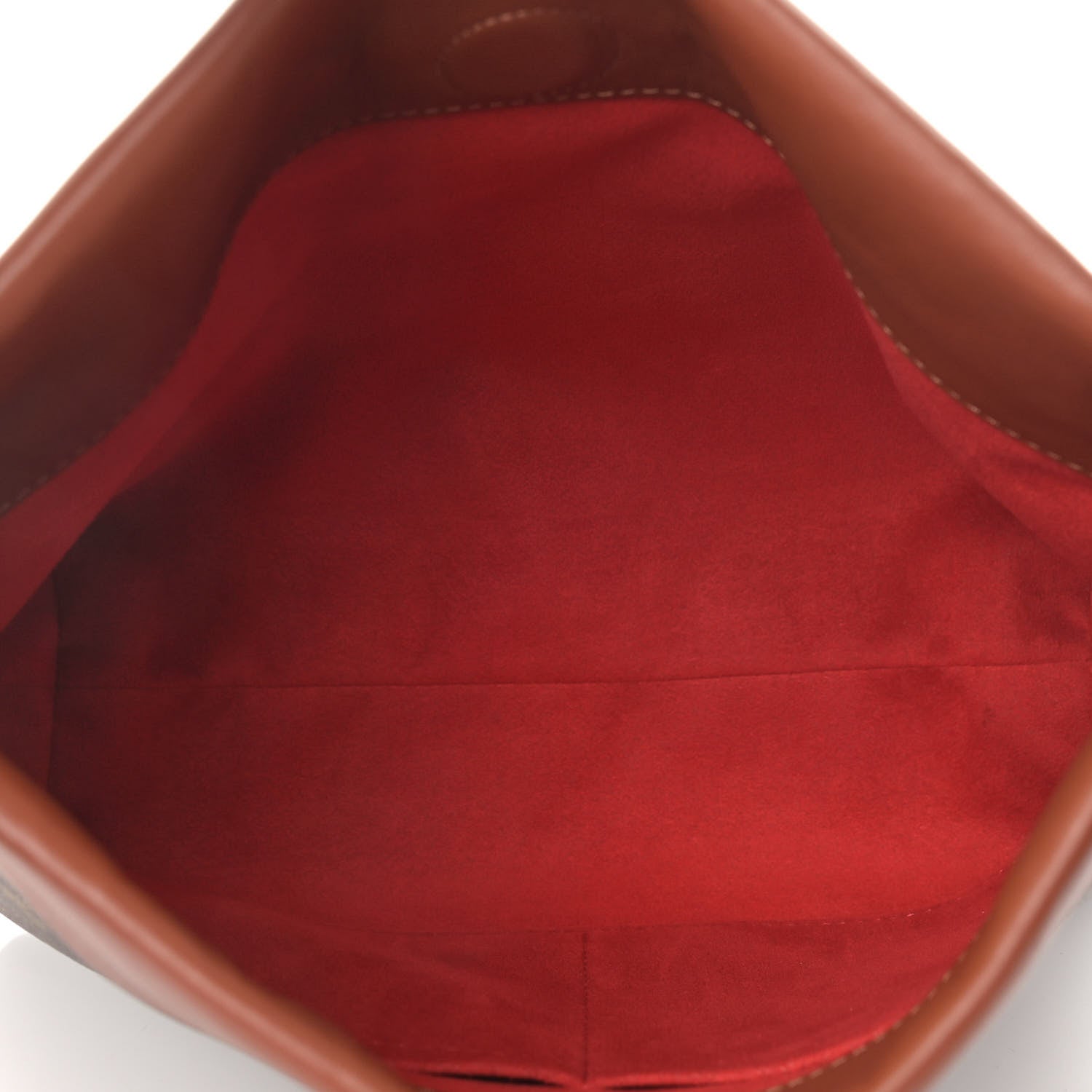 Louis Vuitton Monogram Tuileries Besace Caramel Rouge 5 of 10