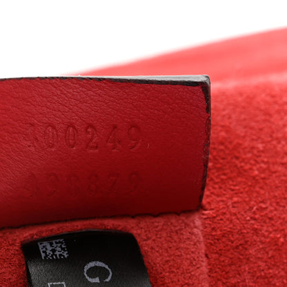 Gucci GG Supreme Monogram Small Dionysus Shoulder Bag Red 7 of 11