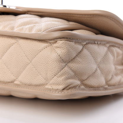 Chanel Caviar French Riviera Large Flap Beige 7 of 8